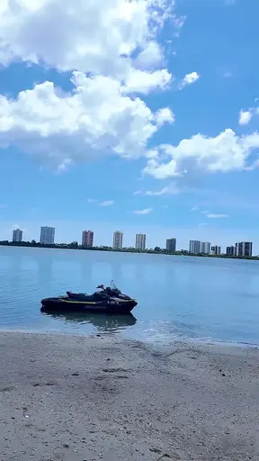 Curvy girl sucks and fucks instructor's big dick on the beach