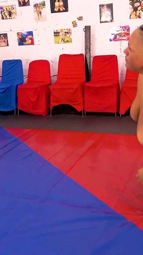Rnw0102 Ivy Rain Vs Medina Williams Nude Female Wrestling