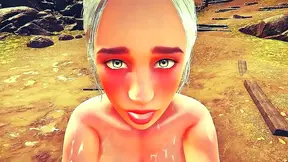 Heros Fiery Romance with Daenerys Ignites Passion in Epic Anime Saga