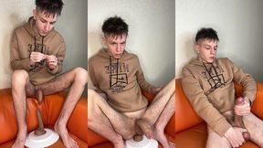 young guy s thick rope cum spray