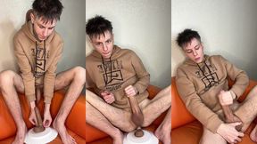 young guy s thick rope cum spray