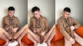 young guy s thick rope cum spray