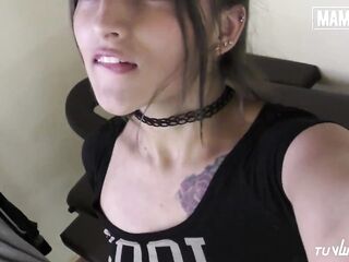 MAMACITAZ - Colombian Teen Lorena Castro Takes A Good Pounding Until Facial Full Scene