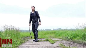 Whipped with the long Bullwhip (FULL HD) – Lady Iveta