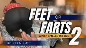 BBW Stinky Farts and Feet Girlfriend Tease 2