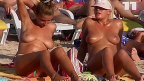 Beach - Sexy Topless Women