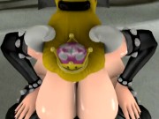 Bowsette - Riding Big Dildo "Futa Version" SFM 3D