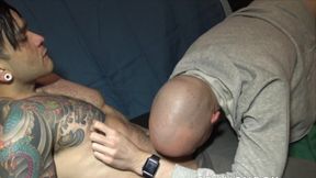 Slut Creampied by His Friend Big Dick