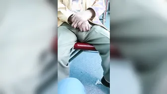 Mature Daddy Freeballing and Showing Off His Big Cock Outdoors