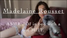 ASMR JOI – Relaxing moment in bed with a hot MILF
