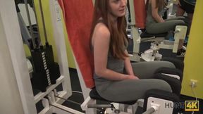 ”Muscular Boyfriend watches how well-shaped teen hottie cheats on him”