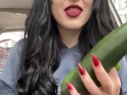 I can’t wait to use these ! Not addicted to shoving cucumbers up my pussy
