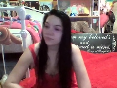Brunette Solo Webcam Masturbation