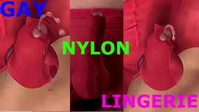 femboy pisses himself in nylon bodysuit while riding big dick 4k 120 fps