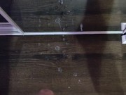 Dropping a HUGE load in front of my mirror