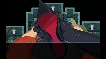 Tower Trample [ FEMDOM Hentai Game ] Ep.1 FEET FETISH domina fight !