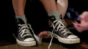 Shiri Allwood Leads Trusting Alana Cruise Into the Haunted Fuck House!