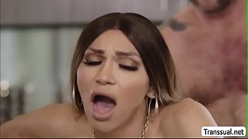 TS Jessy Dubai gets fuck in doggystyle