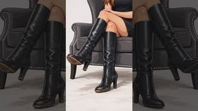 Boot Licker - It's time you show your devotion to Goddess Lulu Love, so you better make sure you lick and clean Her boots properly includes Boot Domination, Female Domination, Submissive Training, and Foot Slave Training [4K]