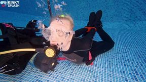 Hogtied & Breathless: Underwater Scuba Tease