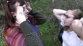 2 Women Are Walking and Want to Try Sex Outside and Love It!