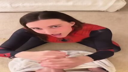 Cosplay Babe Blowjob