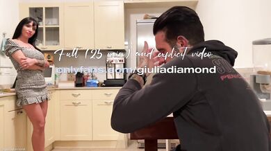 Lucas Big Dick Destroys Giulia Big Tits MILF Cum Tits Filled Hard