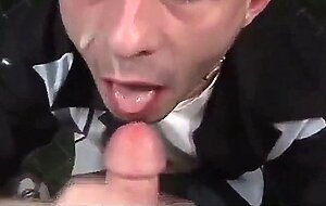 Amateur Big-Cock Twinks in Blowjob Cum-Eating Compilation