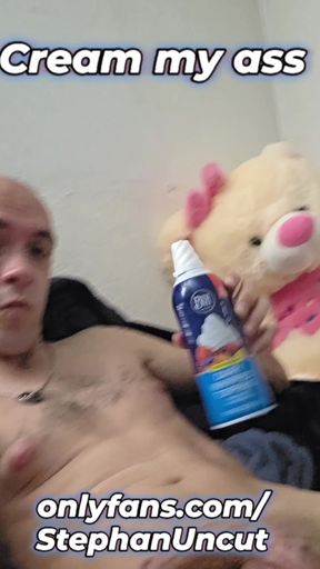 CREAM MY ASS LIKE CREAMPIE