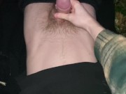 Mutual Handjob Outdoors