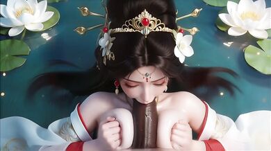 Charming Chinese Maiden Delivers Cumshot In Deep Throat
