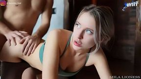 Stunning stepsister's yoga session took an unexpected turn, resulting in a thick weenie and a lot of cum. Her yells and gasps will leave you erected in this super steaming gonzo porn!