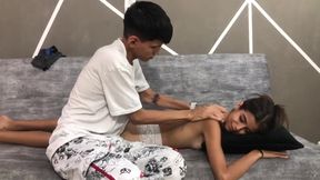 Step sis massage ruin sie mit dick verräterisch gushing cum flut