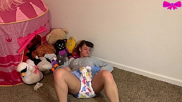 Butt Plug Diap Girl ABDL Dakota Marr AgePlay