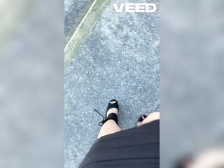 Female-dom-slut walking in heels ????????????????