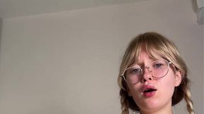 Member Model @sashariver @Sextoys & #Blonde #Glasses Porn #Shaved Pussy #Petite #18+ Teen hot sexy free | Tik.Porn
