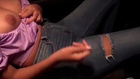 RECOJO UNA DESCONOCIDA DE 18 A&Ntilde_OS EN LA CALLE Y ACEPTA FOLLAR A CAMBIO DE DINERO