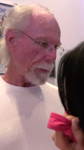 Captivating moment from &quot;Teen girlfriend gets fucked by old grandpa in her pussy and mouth&quot;