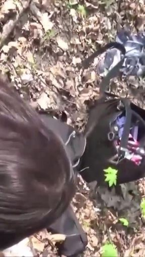 Emotional moment from &quot;German College Teen Elisa Seduce to Fuck in Park in Berlin&quot;