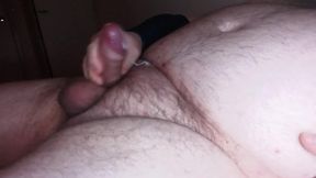 Fat Hairy Stepdaddy with Pumped Wolfcock Orgasm Huge Load of Sperm