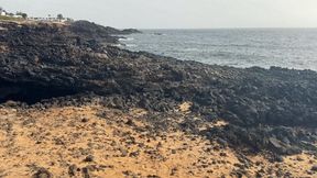 Extreme Wet Jeans Fetish on the Beach - No Control