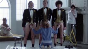 ”Triple threat blonde makes them explode”