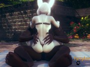 Furry Hentai - Devil Wolf Fucks Rabbit