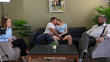 Hot Blonde Polina Aka Polly Yangs Tells Us How Much She Likes Being Fucked by Strange Men!