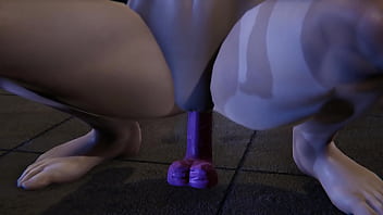 Cammy gets penetrated in all three holes - 3D Porn