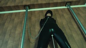 Restrained and Left with a Woman&#039;s Genitals Penetrated Deep Inside