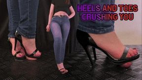 Heels and Toes Crushing You, Healing Wounds (Edited Version) - Tamystarly - Cock Balls Crush Trample, CBT, Bootjob, Trampling, Shoejob, Stomping