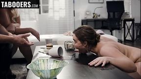Slutty MILF takes it deep and shares with a stud