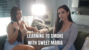 Learning to smoke with Sweet Maria - OnlyVanessa (collaboration with Sweet Maria)