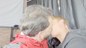 RECEIVING MY LOVER AFTER ARRIVING FROM A TRIP WITH MANY KISSES - BY TYSON DANIELS AND JOE WINTER - CLIP 4